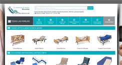 Desktop Screenshot of camas-electricas.com